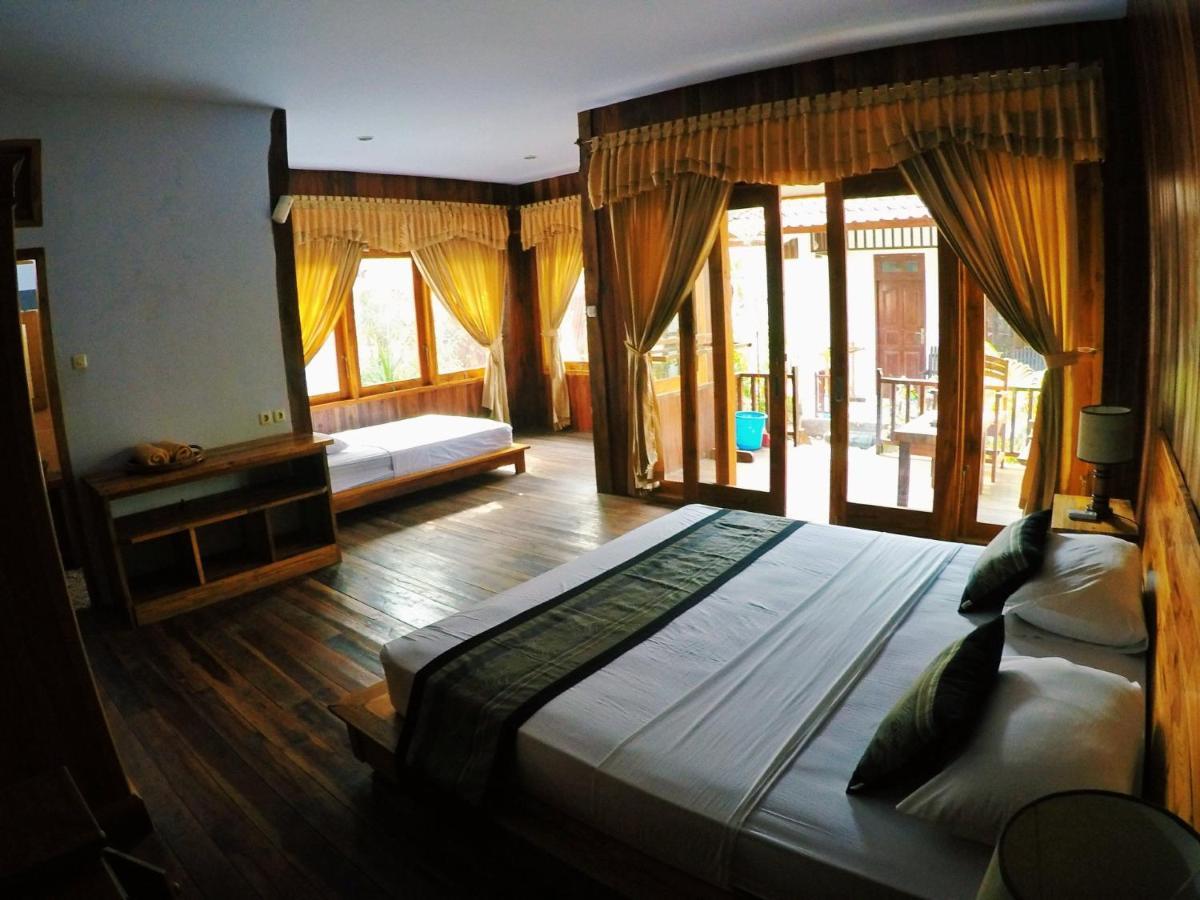 Gili Smile Bungalow Джили Трауанган Екстериор снимка